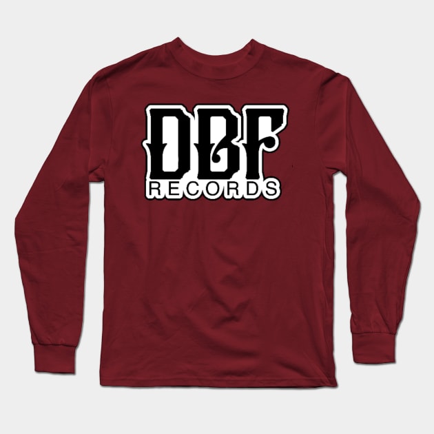 Classic Letter Logo Long Sleeve T-Shirt by Death By Flamingo Records